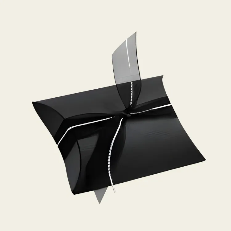 Black Pillow Boxes