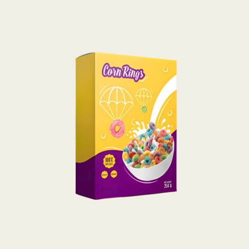 Colorful Cereal Boxes