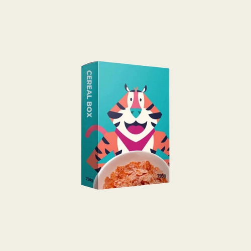 Colorful Cereal Boxes