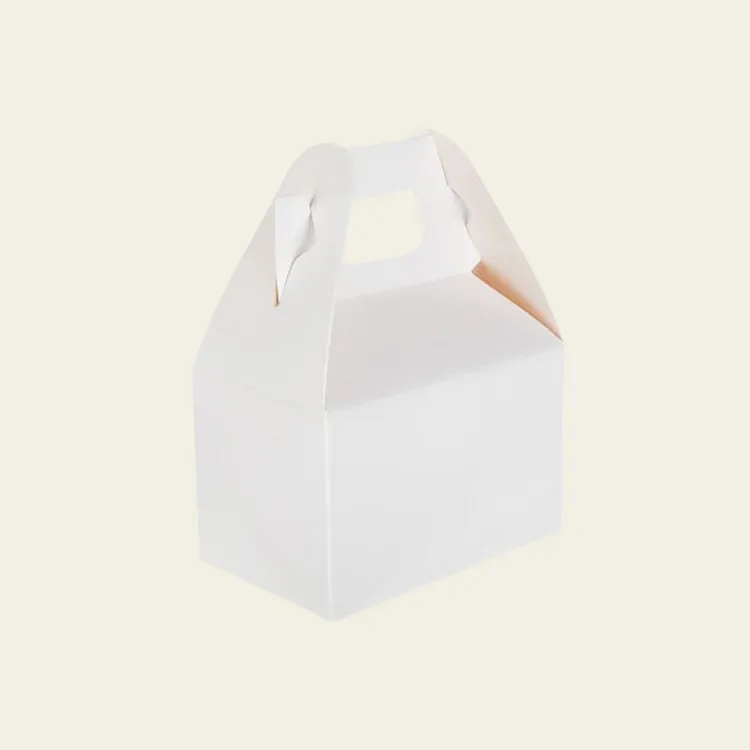 White Gable Boxes