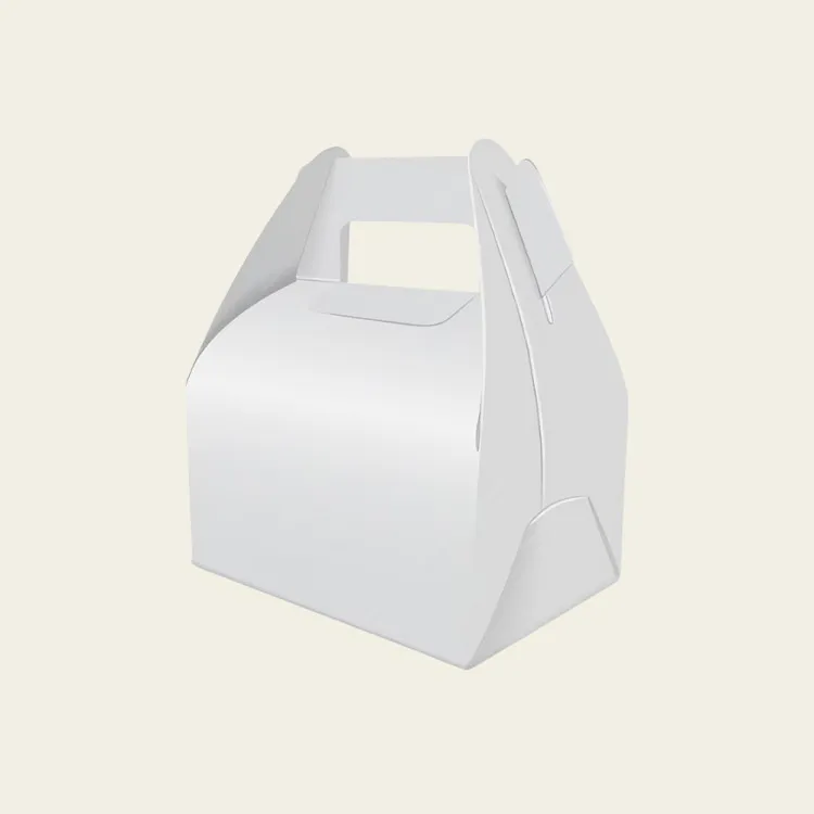 White Gable Boxes