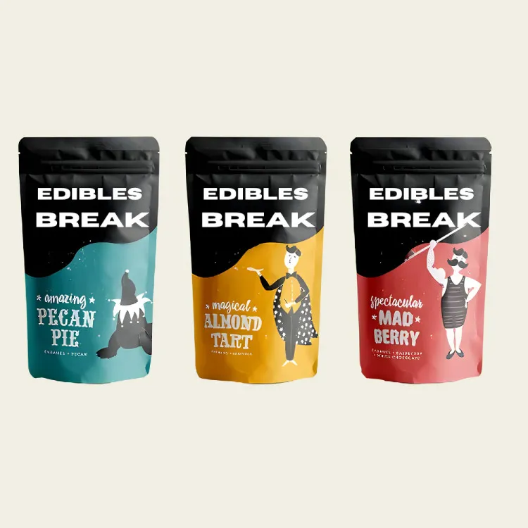 Edibles Mylar Bags