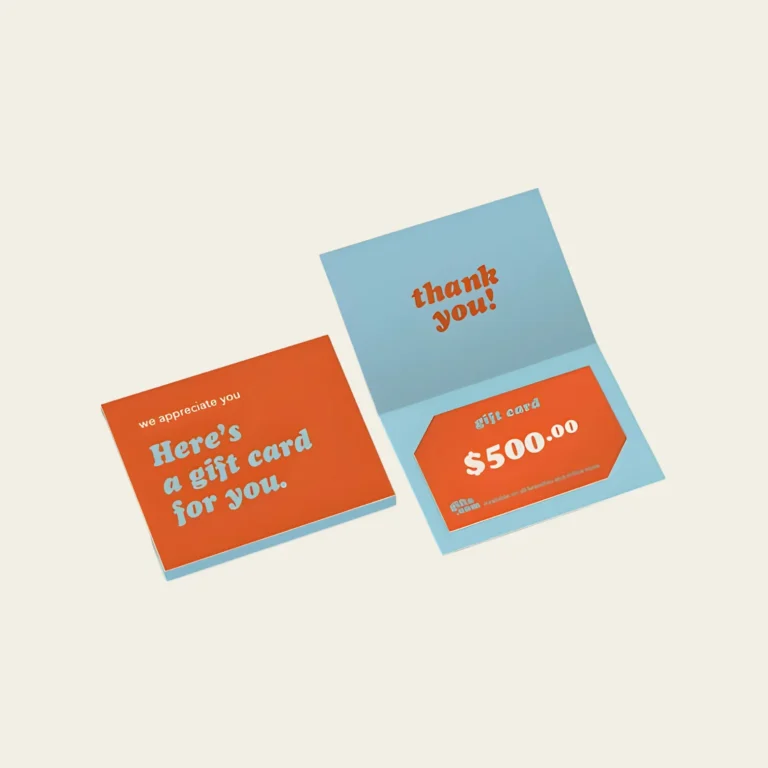 Gift Card Sleeves