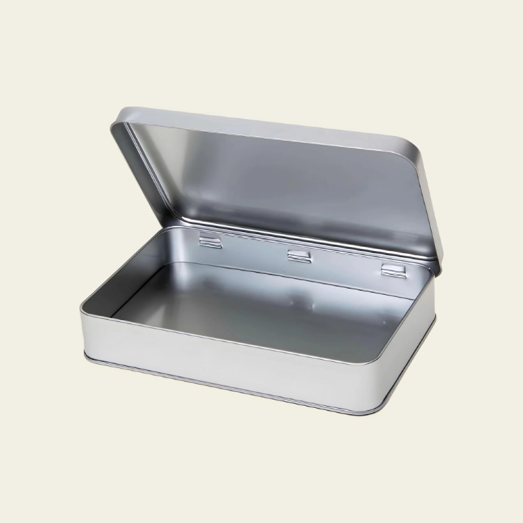 Hinged Tin Boxes