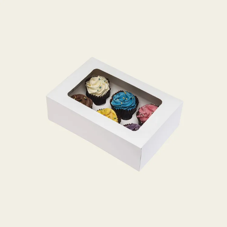 Kraft Cupcake Boxes