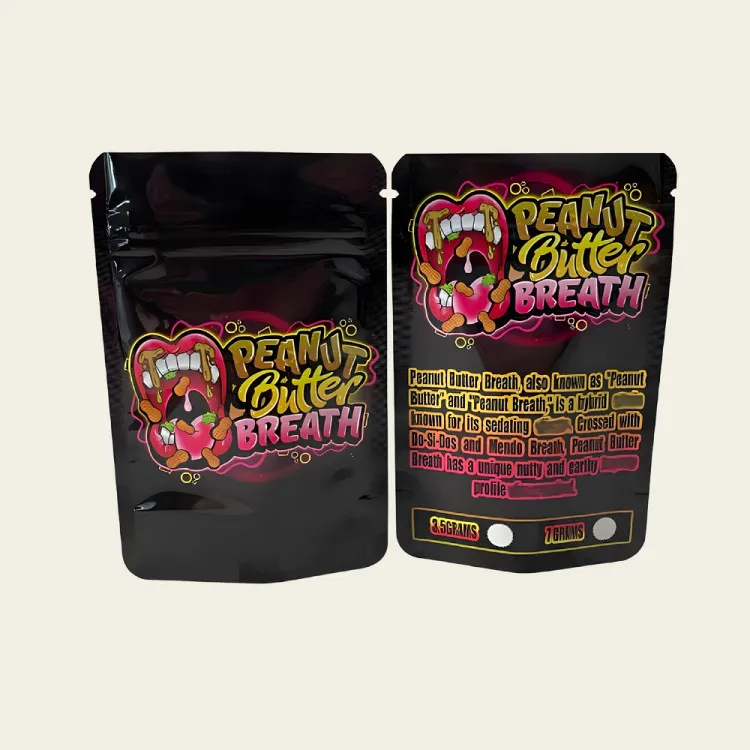 Peanut Butter Breath Mylar Bags