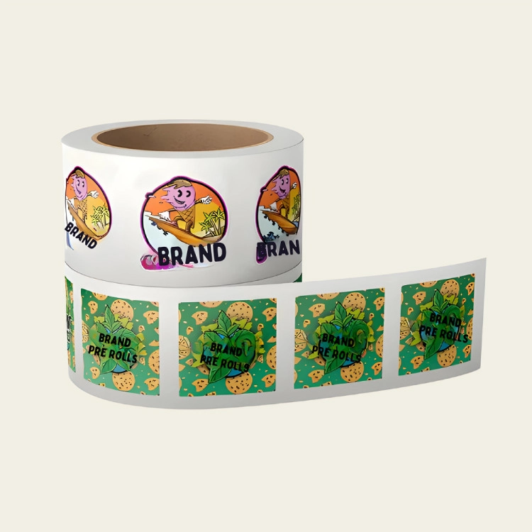 Pre Roll Packaging Labels