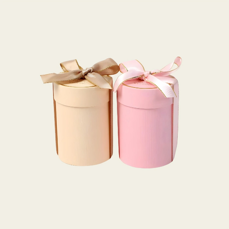 Round Gift Box With Lid