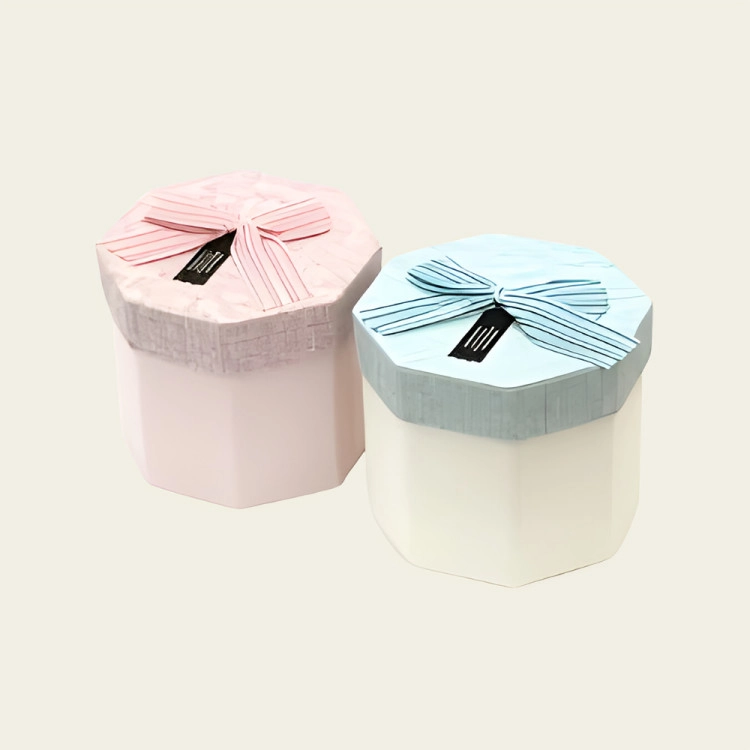 Round Gift Box With Lid