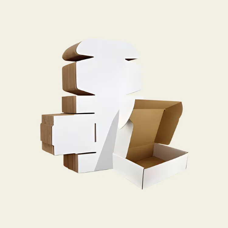 White Corrugated Boxes
