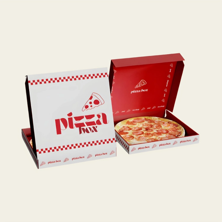 White Pizza Boxes