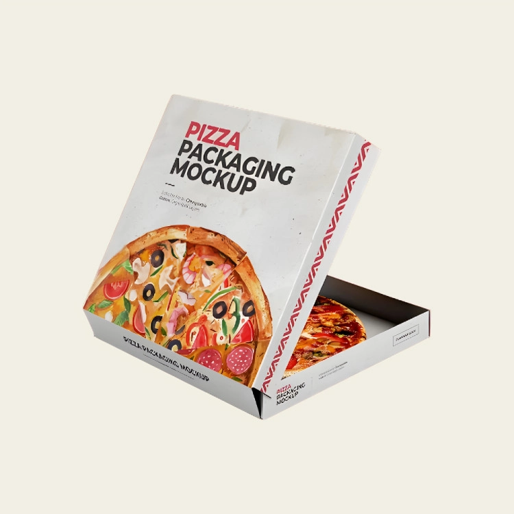 White Pizza Boxes