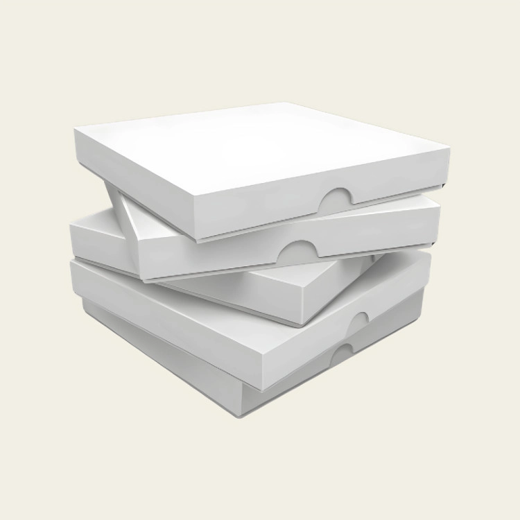 White Pizza Boxes
