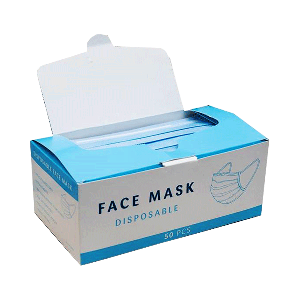 Surgical Face Mask Folding Carton
