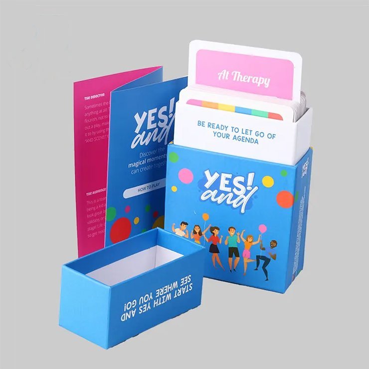 Cardboard Playing Card Box