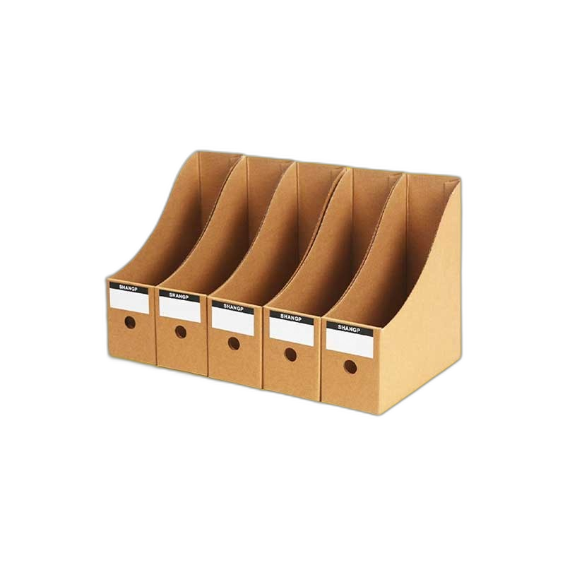 Cardboard file boxes