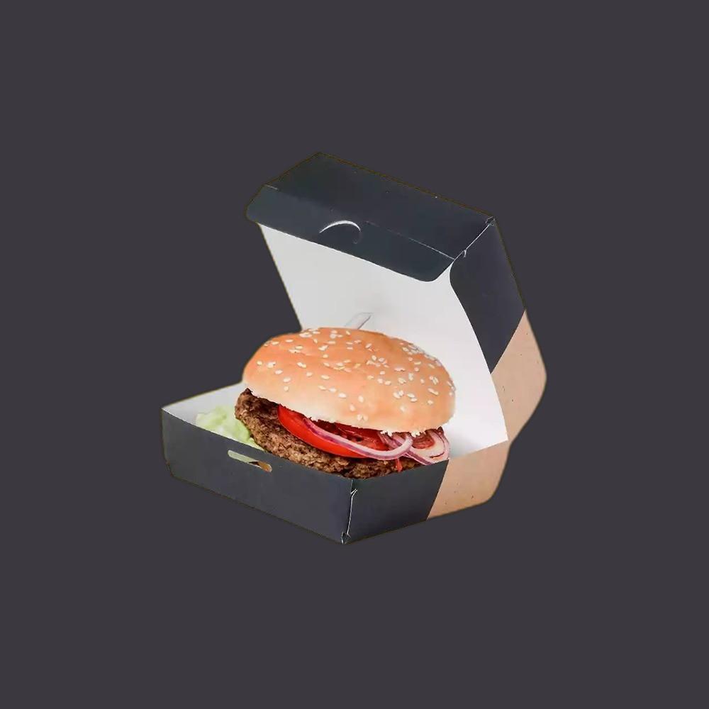 Cardboard Burger Box