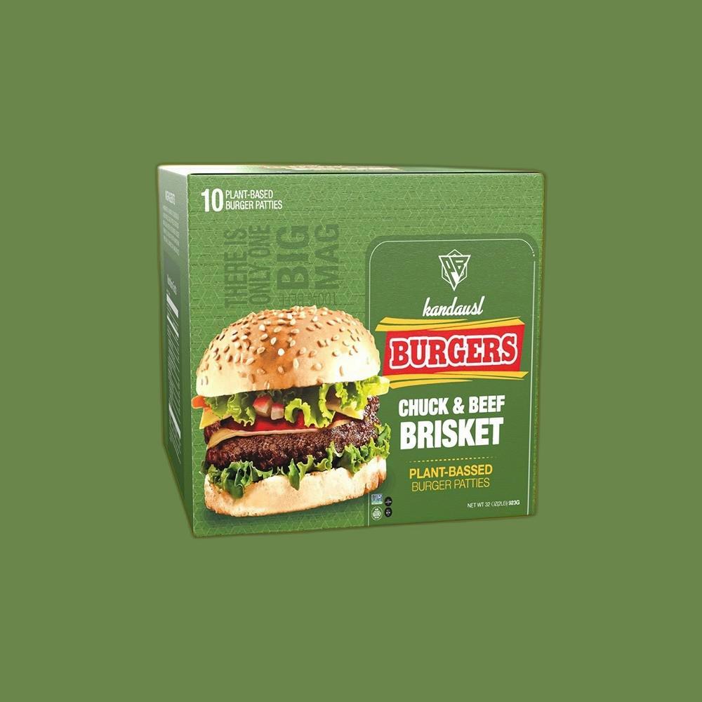 Cardboard Burger Box