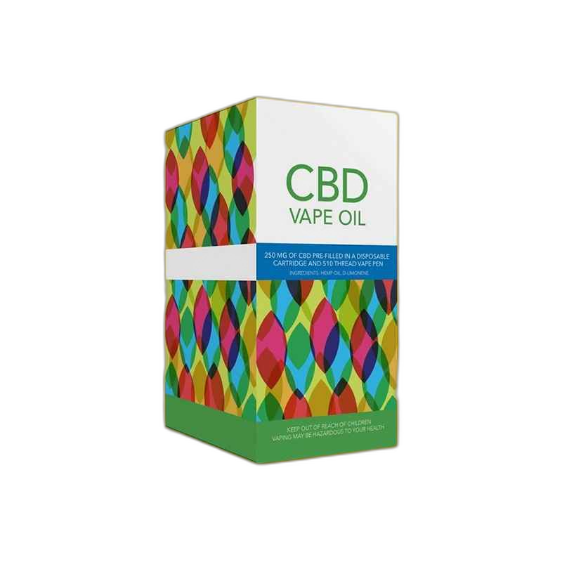 Custom CBD Multicolor Printed Boxes