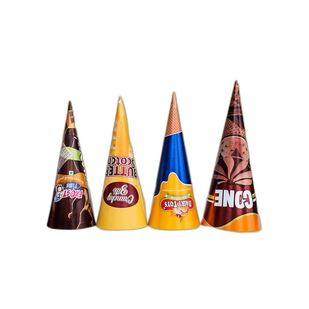 Paper Ice Cream Cone Sleeve