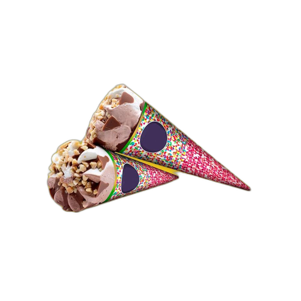 Paper Ice Cream Cone Sleeve