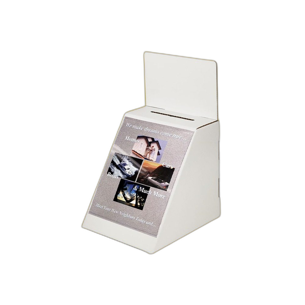 Cardboard Donation Box
