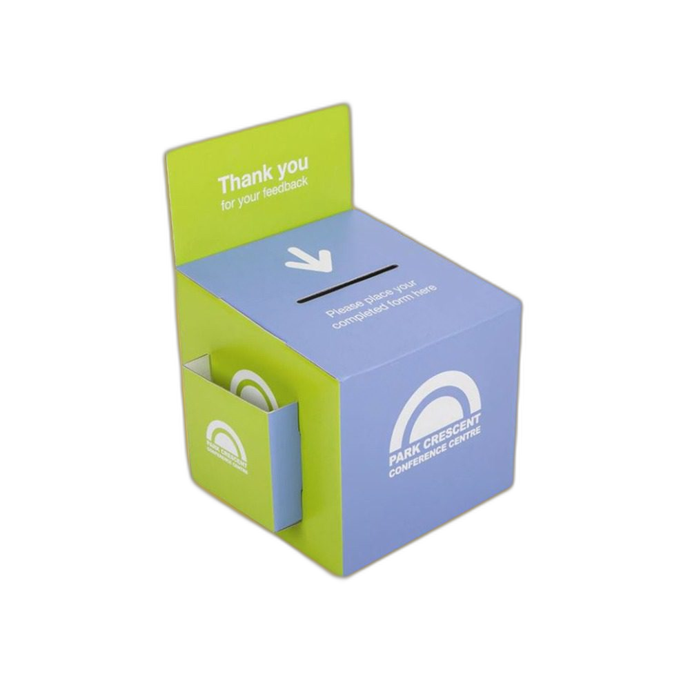 Cardboard Donation Box
