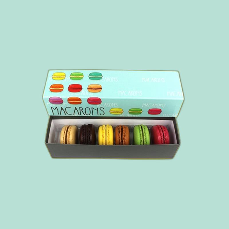 Two Piece Macaron Box