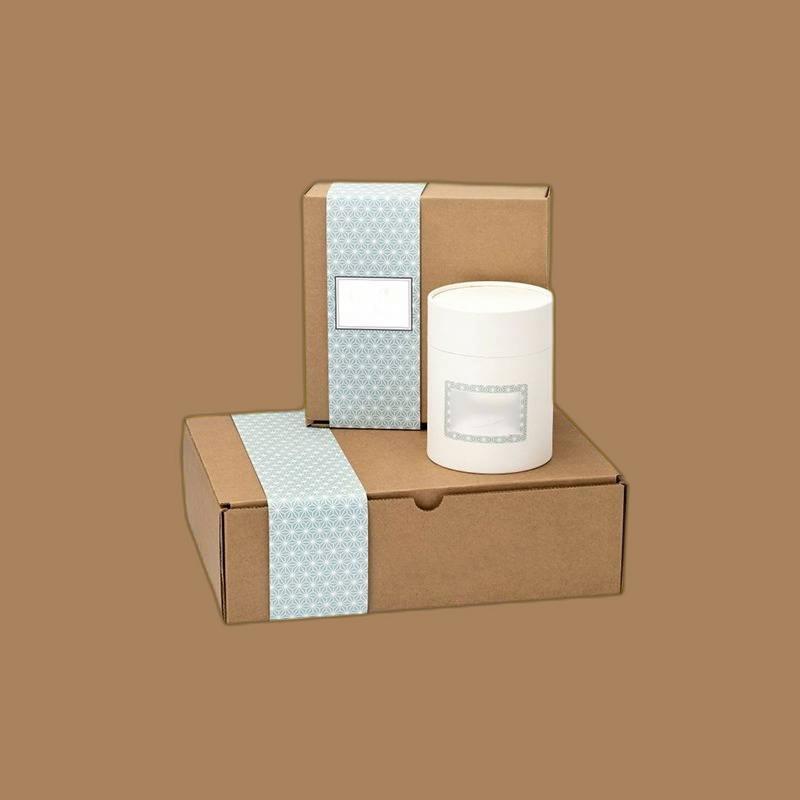 Brown Candle Box