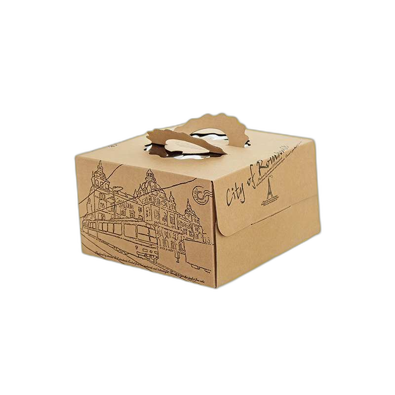 Custom Kraft Eco Friendly Cake Boxes