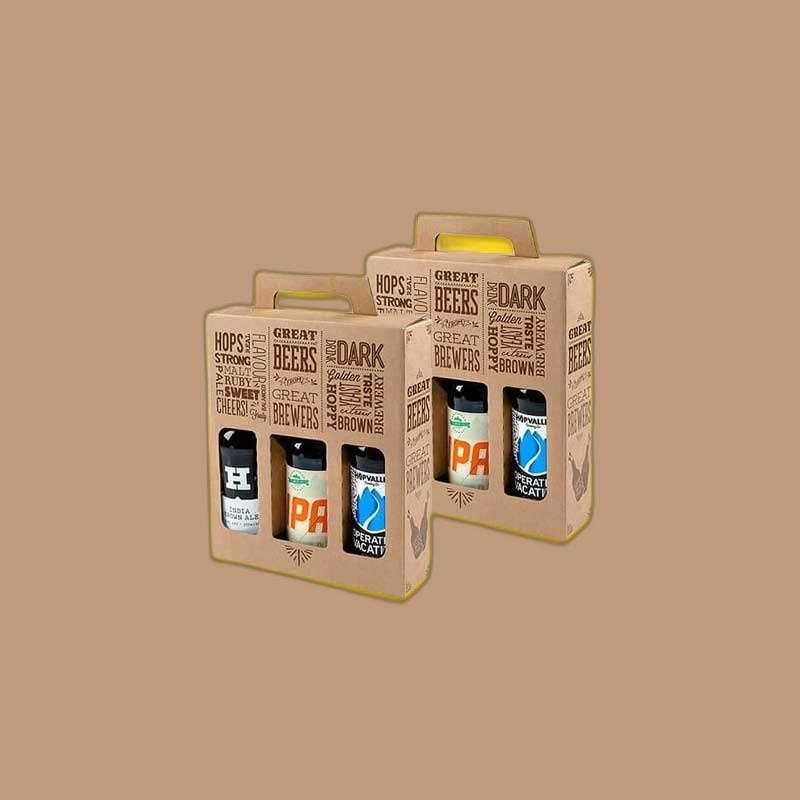 Cardboard Box With Handle