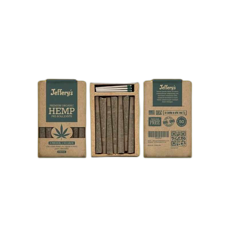 Custom Kraft Pre Rolls Joints Packaging