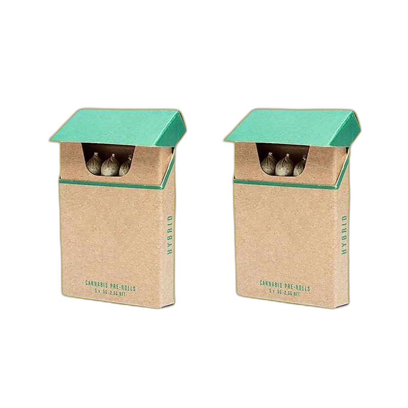 Custom Kraft Pre Rolls Joints Packaging