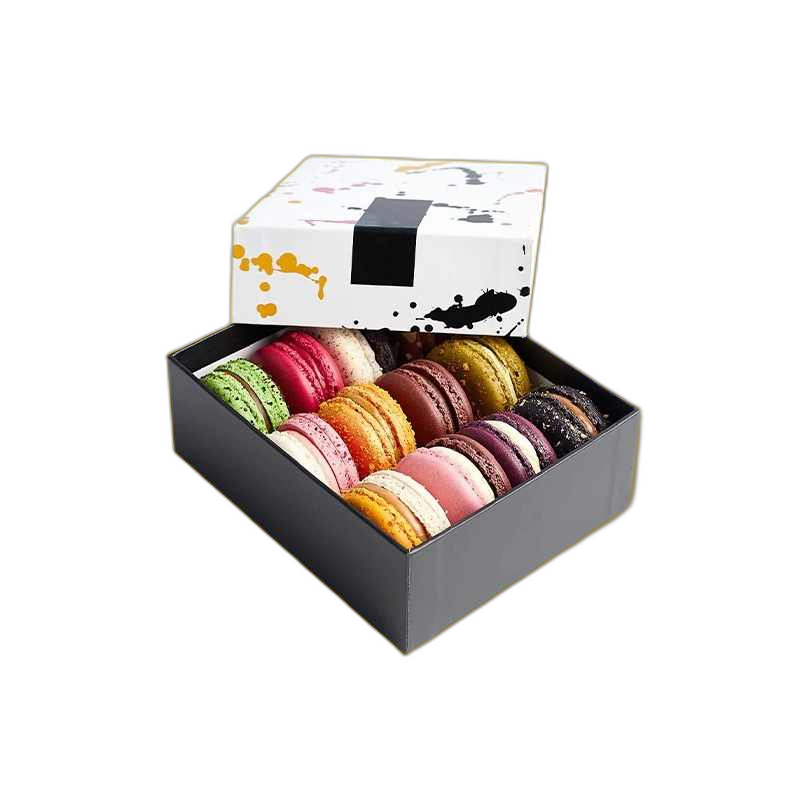 Custom Lid & Tray Macaron Boxes
