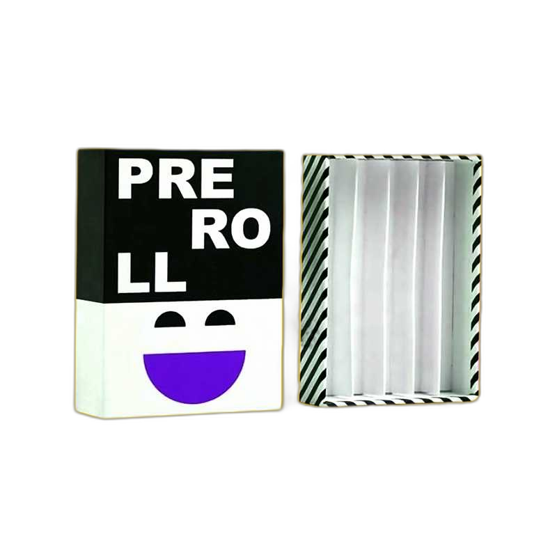 Custom Lid & Tray Pre Rolls Joints Packaging