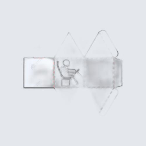 Custom Triangular Hanging Box Template