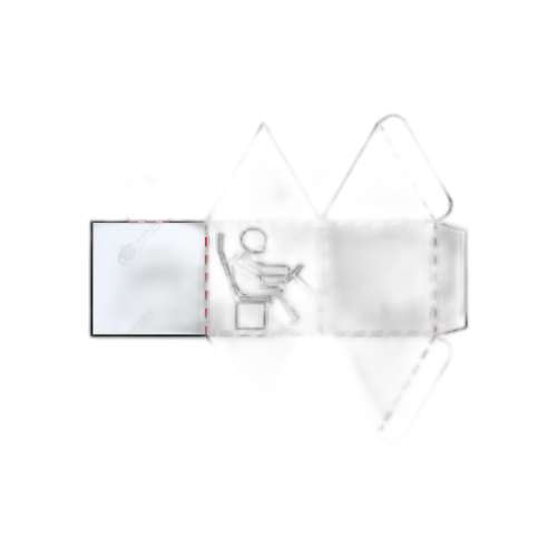Custom Triangular Hanging Box Template