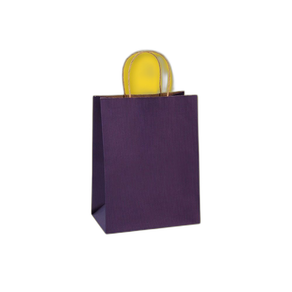 Custom bags with serrated top