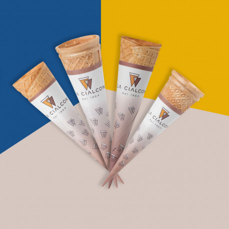 Branded Ice Cream Cone Sleeve