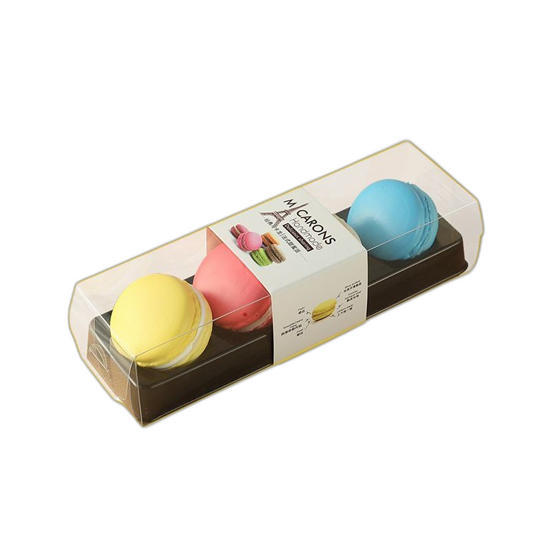 Macaron Box with Clear Lid