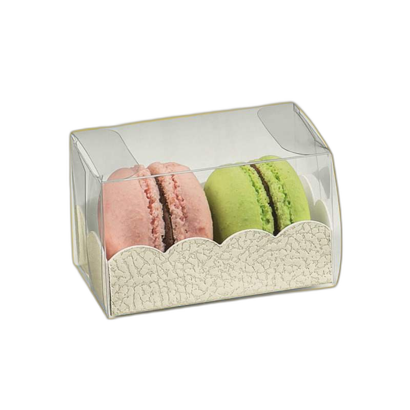 Macaron Box with Clear Lid