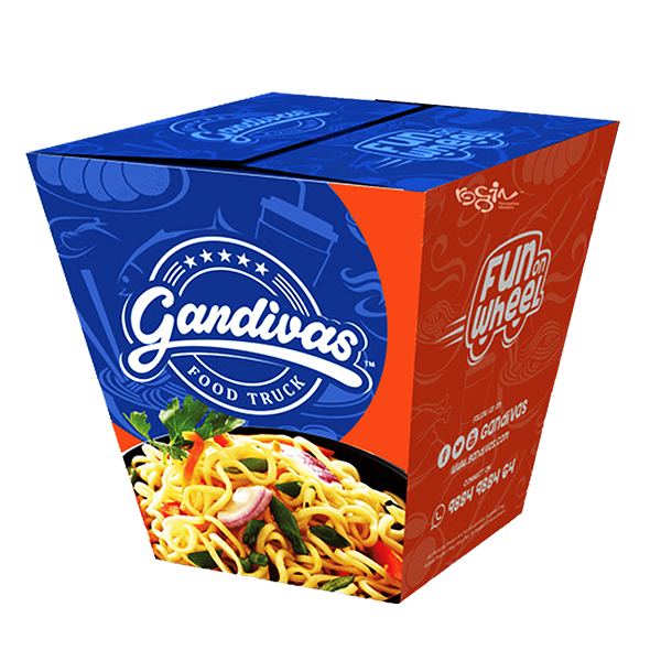 Cardboard Noodle  Box