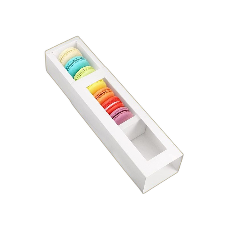 White Macaron Boxes