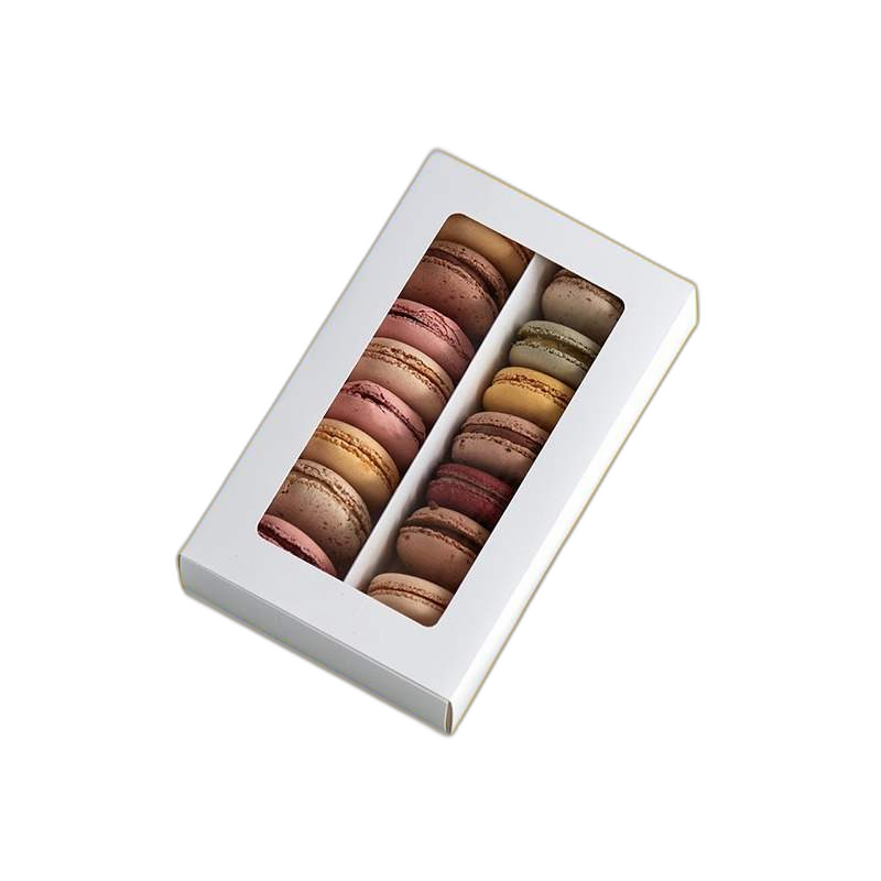 White Macaron Boxes