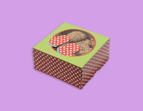 Cardboard Cookie Box