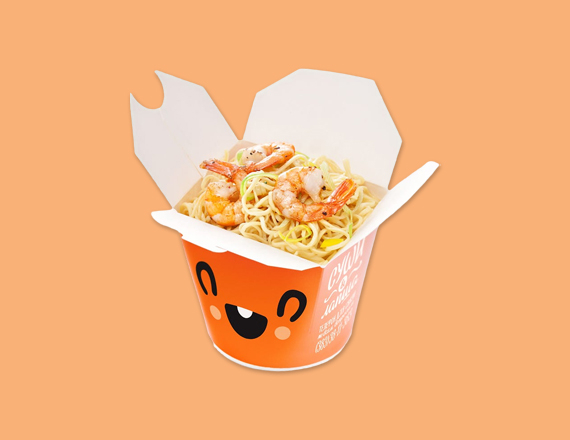 Cardboard Noodle  Box