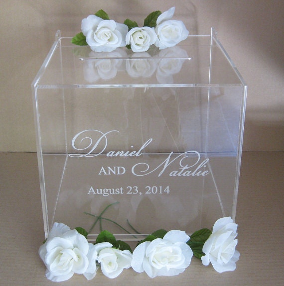 Custom Wedding Card Box