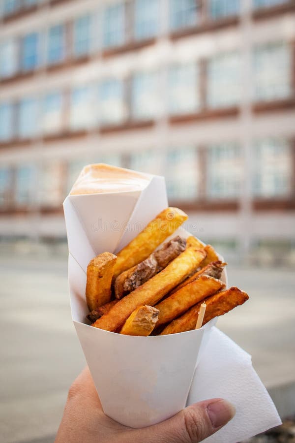 French Fries Paper Cone