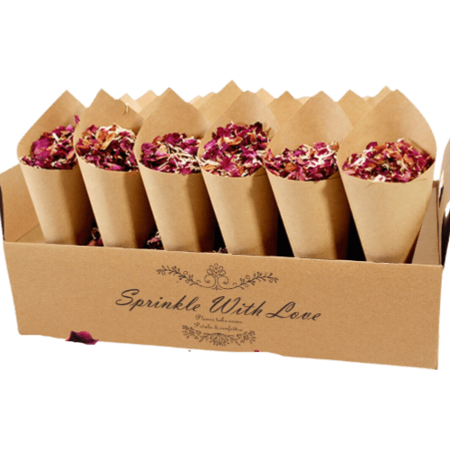 Wedding Confetti Paper Cone