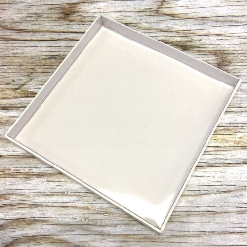 White Invitation Box
